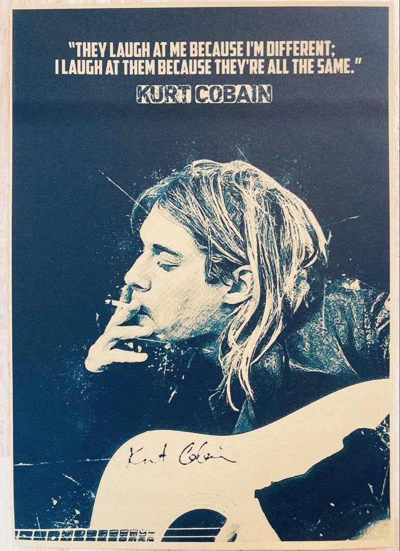 #カードコバーン の #ポスター Amazon.co.jp: Buyartforless Work フレーム入りニルヴァーナ